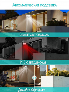 Орбита OT-VNI57 Видеокамера IP WI-FI (2560*1440, 4Mpix*2, 2.8/12мм, пластик)